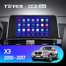 Штатная магнитола Teyes BMW X3 F25 NBT (2014-2017) 3Gb/32Gb CC2Plus