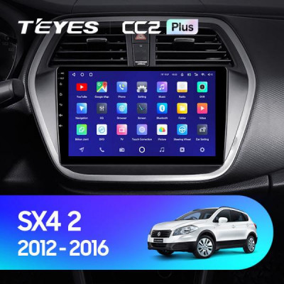 Штатная магнитола Teyes Suzuki SX4 2 (2012-2016) 6Gb/128Gb CC2Plus