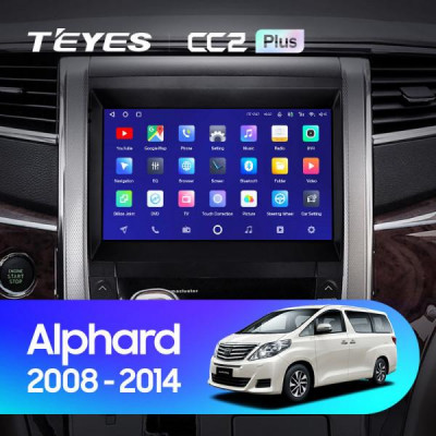 Штатная магнитола Teyes Toyota Alphard H20 (2008-2014) 6Gb/128Gb CC2Plus