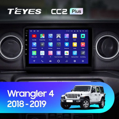 Штатная магнитола Teyes Jeep Wrangler 4 JL (2018-2019) 1Gb/16Gb CC2LPlus