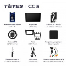 Штатная магнитола Teyes Mazda 6 GG (2002-2007) 3Gb/32Gb CC3 Штатная магнитола Teyes Mazda 6 GG (2002-2007) 3Gb/32Gb CC3