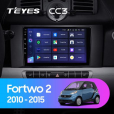 Штатная магнитола Teyes Mercedes Benz Smart Fortwo 2 (2010-2015) 3Gb/32Gb CC3 Штатная магнитола Teyes Mercedes Benz Smart Fortwo 2 (2010-2015) 3Gb/32Gb CC3
