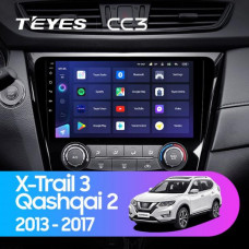 Штатная магнитола Teyes Nissan X-Trail X Trail 3 T32 (2013-2017) кондиционер 3Gb/32Gb CC3