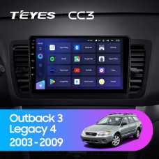 Штатная магнитола Teyes Subaru Legacy 4 (2003-2009) 3Gb/32Gb CC3