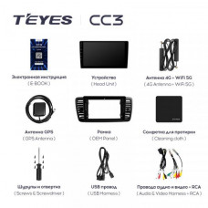 Штатная магнитола Teyes Subaru Legacy 4 (2003-2009) 3Gb/32Gb CC3