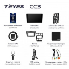 Штатная магнитола Teyes Mazda 6 GG (2002-2007) 4Gb/64Gb CC3 Штатная магнитола Teyes Mazda 6 GG (2002-2007) 4Gb/64Gb CC3