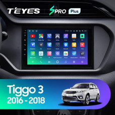 Штатная магнитола Teyes Chery Tiggo 3 (2016-2018) 3Gb/32Gb SPRO+ Штатная магнитола Teyes Chery Tiggo 3 (2016-2018) 3Gb/32Gb SPRO+