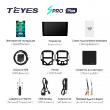 Штатная магнитола Teyes Hyundai i30 1 FD (2007-2012)-A 3Gb/32Gb SPRO+