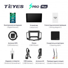 Штатная магнитола Teyes Nissan Teana J32 (2008-2013) 3Gb/32Gb SPRO+