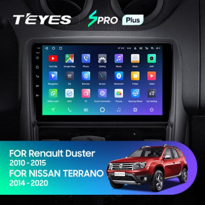 Штатная магнитола Teyes Renault Duster 1 (2010-2015) 3Gb/32Gb SPRO+