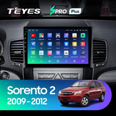 Штатная магнитола Teyes Kia Sorento 2 XM (2009-2012) 4Gb/64Gb SPRO+
