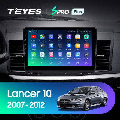 Штатная магнитола Teyes Mitsubishi Lancer 10 CY (2007-2012) 4Gb/64Gb SPRO+