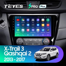 Штатная магнитола Teyes Nissan X-Trail X Trail 3 T32 (2013-2017) кондиционер 4Gb/64Gb SPRO+