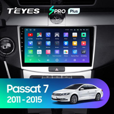 Штатная магнитола Teyes Volkswagen Passat 7 B7 (2010-2015) 4Gb/64Gb SPRO+