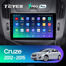 Штатная магнитола Teyes Chevrolet Cruze J300 J308 (2012-2015) 6Gb/128Gb SPRO+