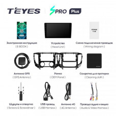 Штатная магнитола Teyes Mitsubishi L200 5 (2015-2019) климат контроль 6Gb/128Gb SPRO+ Штатная магнитола Teyes Mitsubishi L200 5 (2015-2019) климат контроль 6Gb/128Gb SPRO+