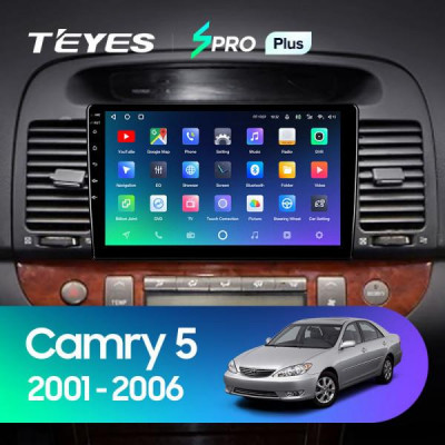 Штатная магнитола Teyes Toyota Camry 5 XV 30 (2001-2006)-A 6Gb/128Gb SPRO+