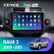 Штатная магнитола Teyes Toyota RAV4 3 XA30 (2005-2013) 10" 6Gb/128Gb SPRO+ Штатная магнитола Teyes Toyota RAV4 3 XA30 (2005-2013) 10" 6Gb/128Gb SPRO+